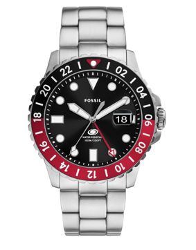 Fossil Blue GMT Silver FS6092