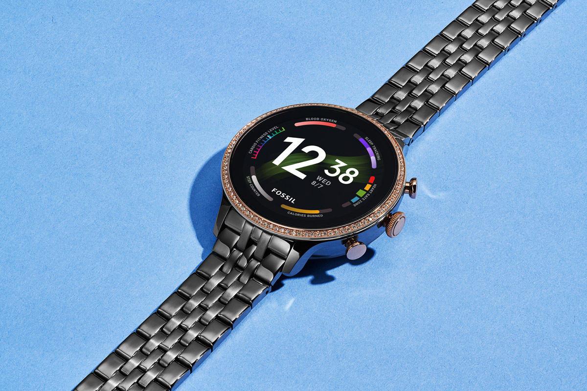Fossil Gen 6 Smartwatch Gunmetal Stainless Steel 42 mm Fossil Gen 6 Smartwatch Gunmetal Stainless Steel 42 mm