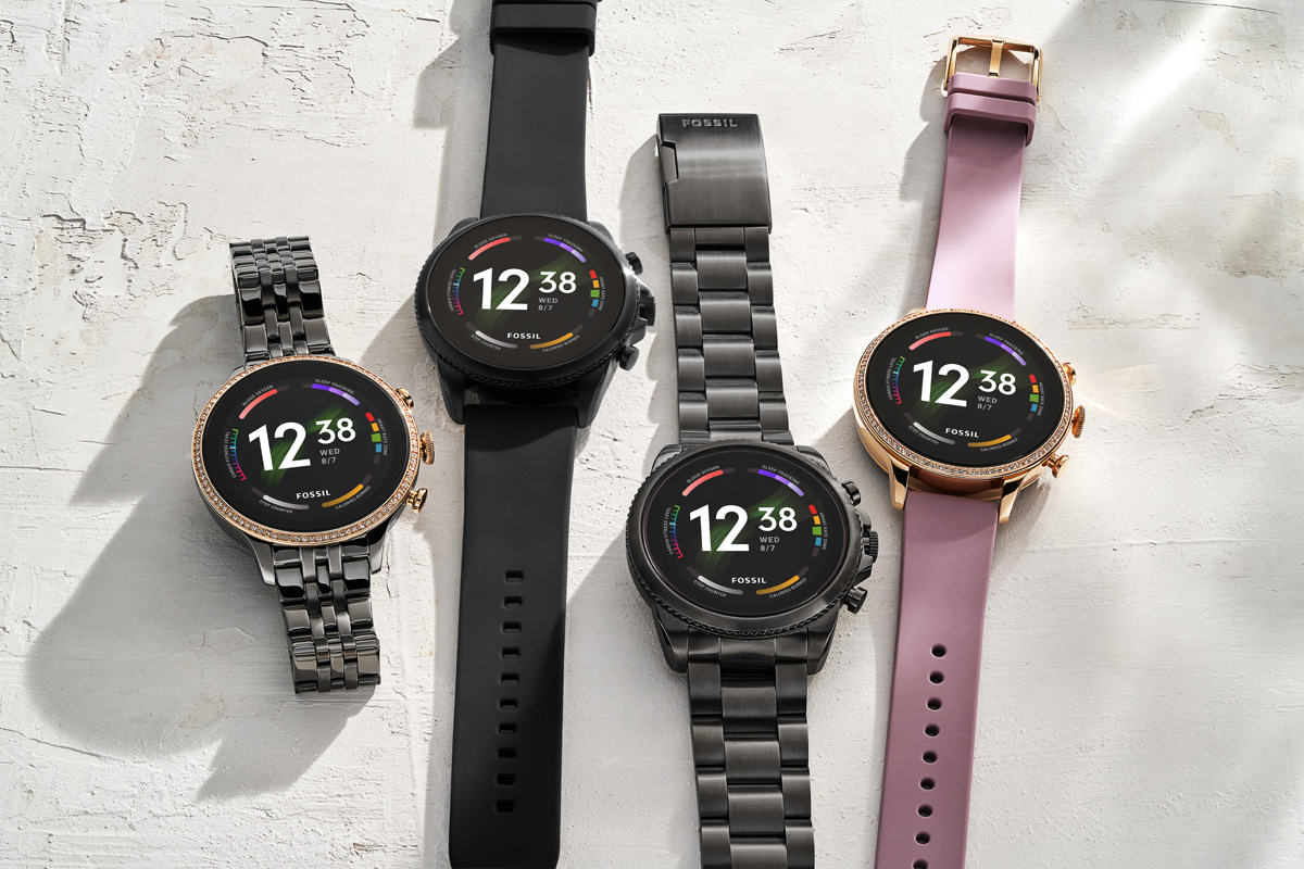 Fossil smartwatch gunmetal discount