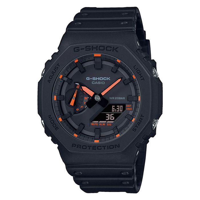 Black Carbon Gshock Ga2100 1a G-Shock Solar CasiOak Carbon Core