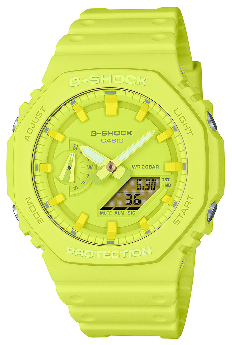 Casio G-Shock GA-2100-9A9ER Tone On Tone - watchesonline.com