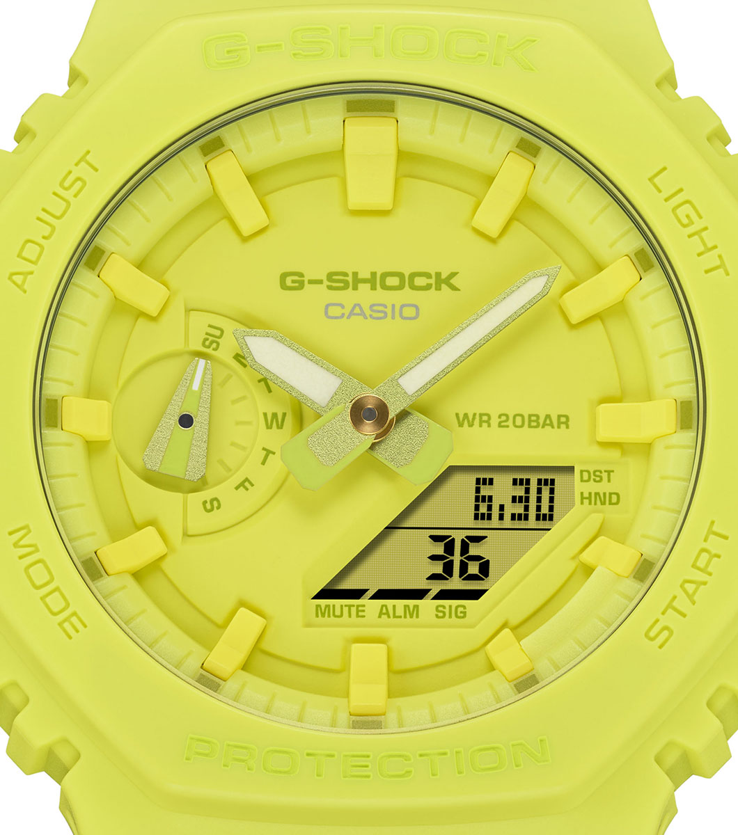 Casio G-Shock GA-2100-9A9ER Tone On Tone - watchesonline.com