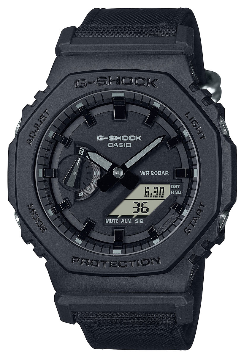 Casio G Shock GA 2100BCE 1AER Cordura Band watchesonline