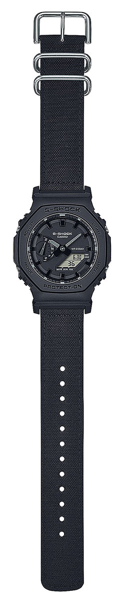 Casio G-Shock GA-2100BCE-1AER Cordura Band - watchesonline.com