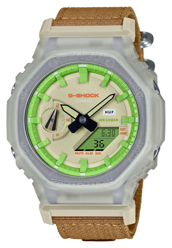 Casio x HUF G Shock Limited Edition GA 2100HUF 5AER watchesonline
