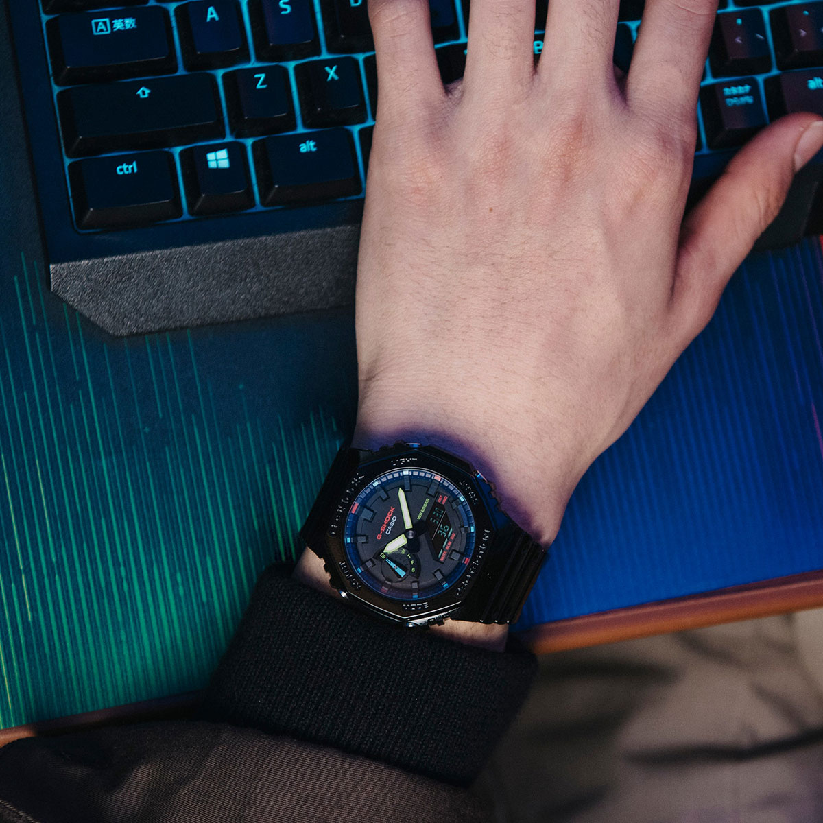 Casio G-Shock GA-2100RGB-1AER - watchesonline.com