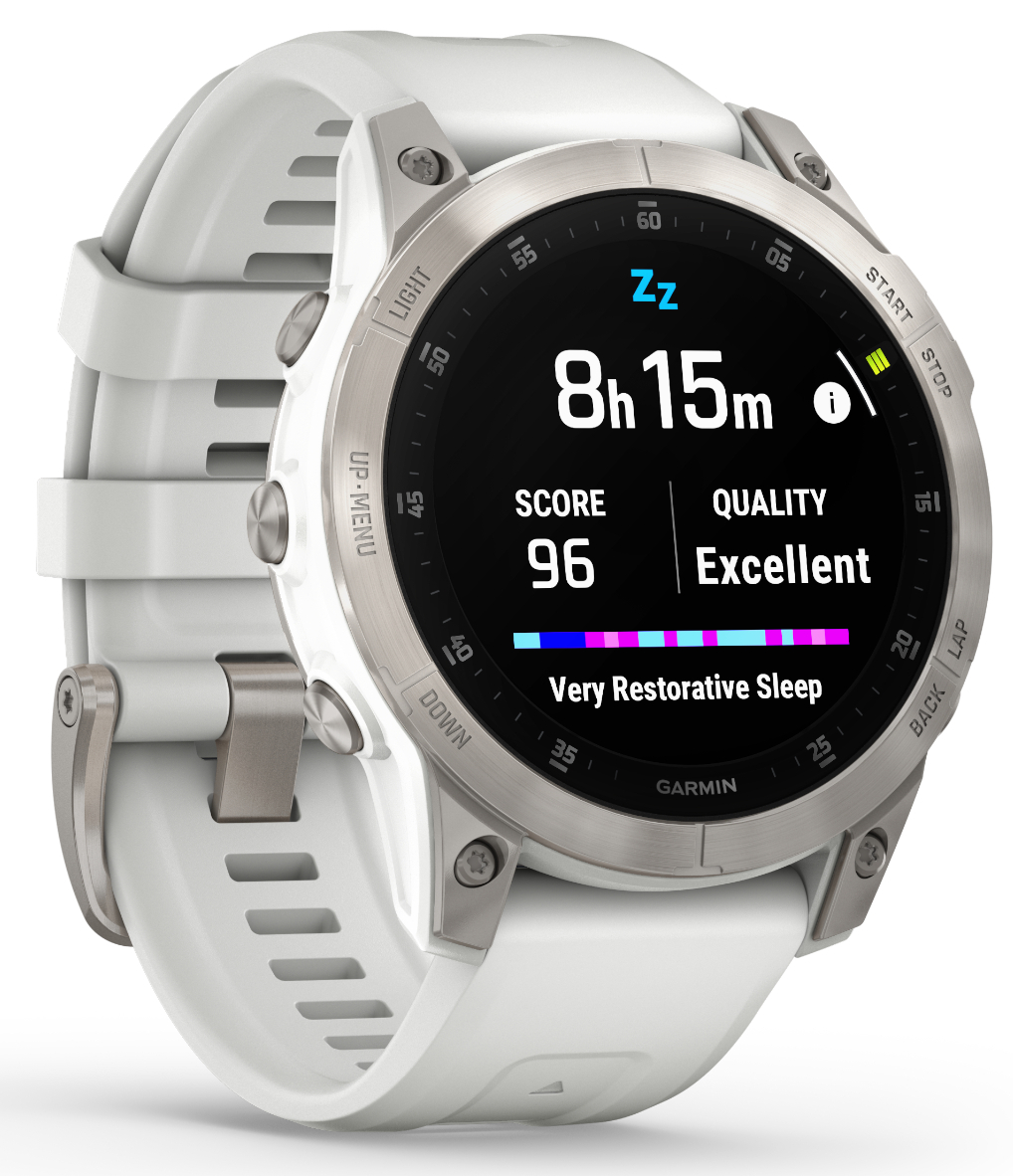 Garmin Epix Gen 2 Sapphire White Titanium AMOLED smartwatch 010