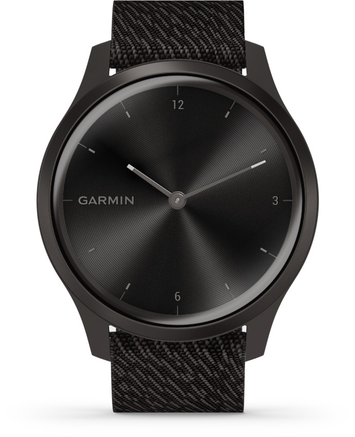 Garmin Vivomove Style Black Pepper Nylon and Slate Hybrid Smart Watch 010-02240-03 - watchesonline.com Garmin Vivomove Style Black Pepper Nylon and Slate Hybrid Smart Watch 010-02240-03 - watchesonline.com
