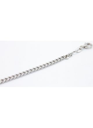 Curb chain necklace 3.3 mm 50 cm R-PANS100-50