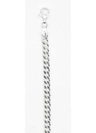 Silver Curb chain bracelet 5.4 mm PANS150