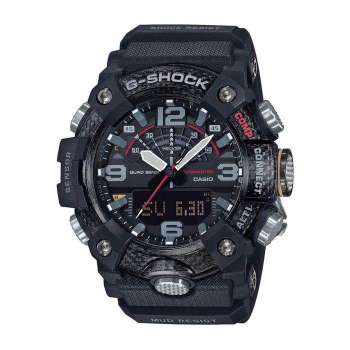 Casio G SHOCK GG B100 1AER MUDMASTER Carbon Core Guard Quad Sensor watchesonline