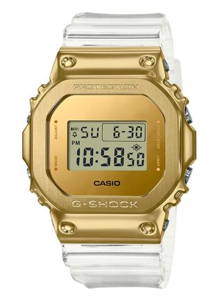 Casio G-Shock GM-5600SG-9ER Skeleton Gold