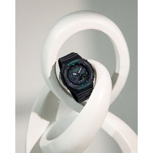 Casio G-Shock - Orologio da polso da uomo al quarzo Sportivo bracciale e cassa in Resina di colore Verde display analogico verde - GMA-S2100GA-3AER Casio G-Shock - Orologio da polso da uomo al quarzo Sportivo bracciale e cassa in Resina di colore Verde display analogico verde - GMA-S2100GA-3AER