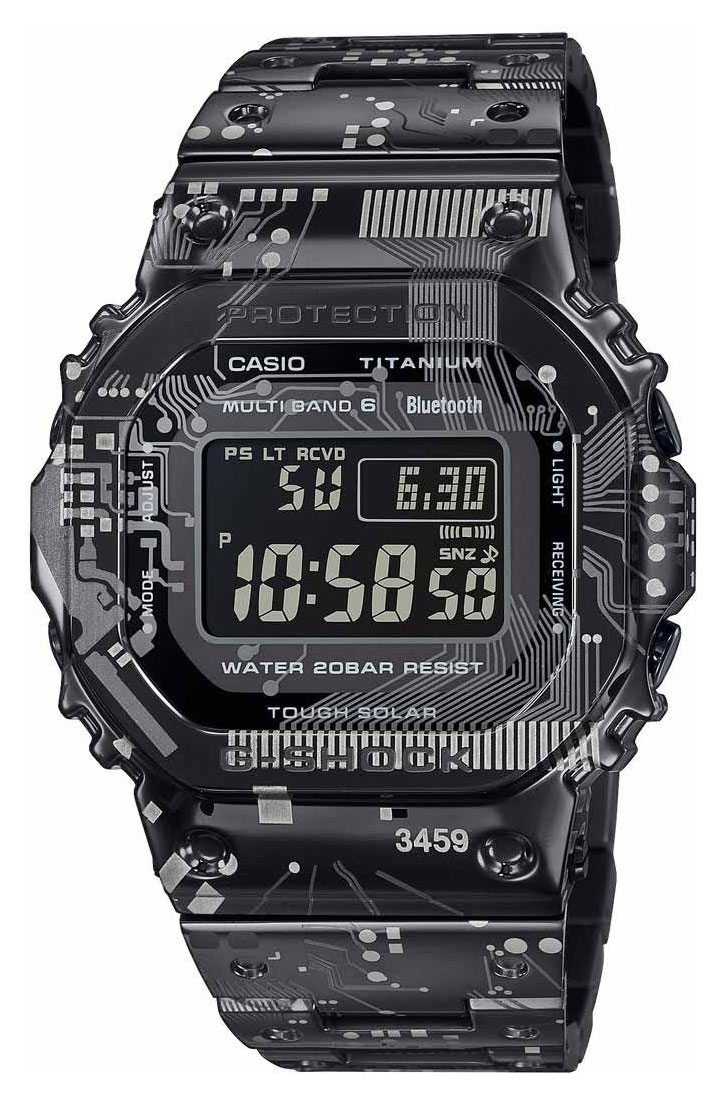 Casio G Shock Titanium Circuit Camo Series Limited Edition GMW