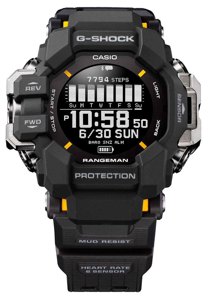 G shock clearance rangeman navigation