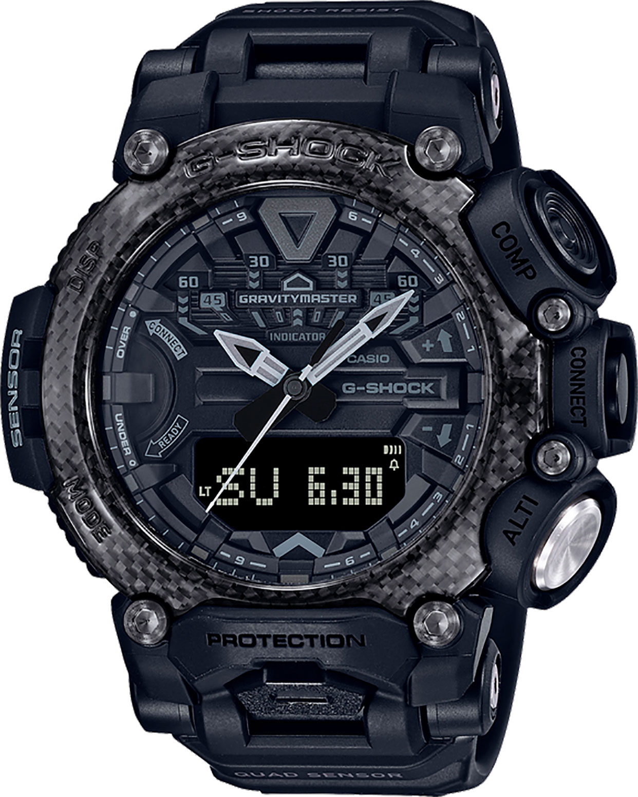 Casio G Shock GR B200 1BER Gravitymaster Monochrome Limited Edition watchesonline