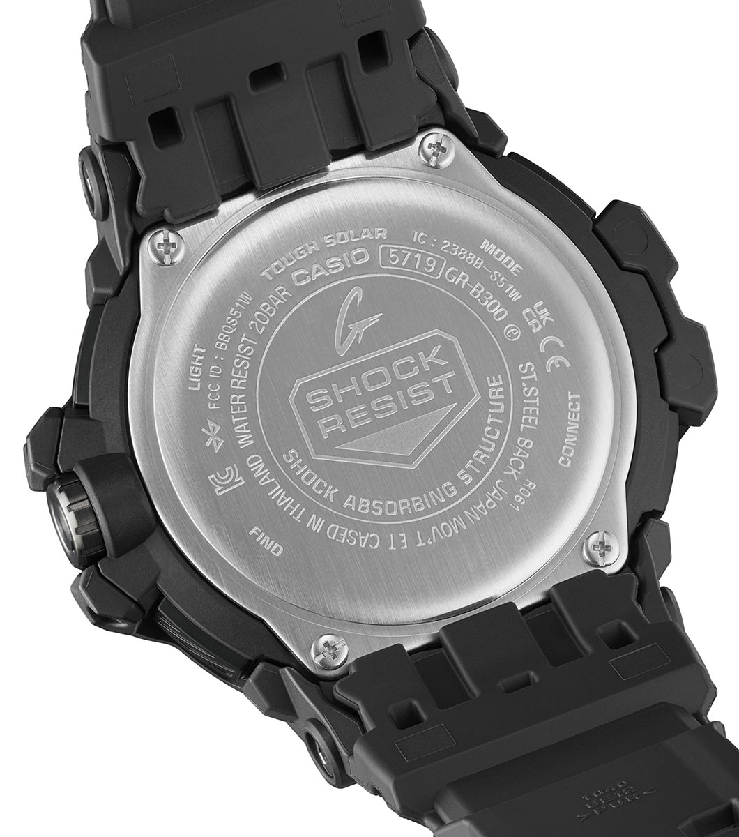 Casio Gshock G Shock Steel Back Casio G-Shock GD-010-1ER Ditur