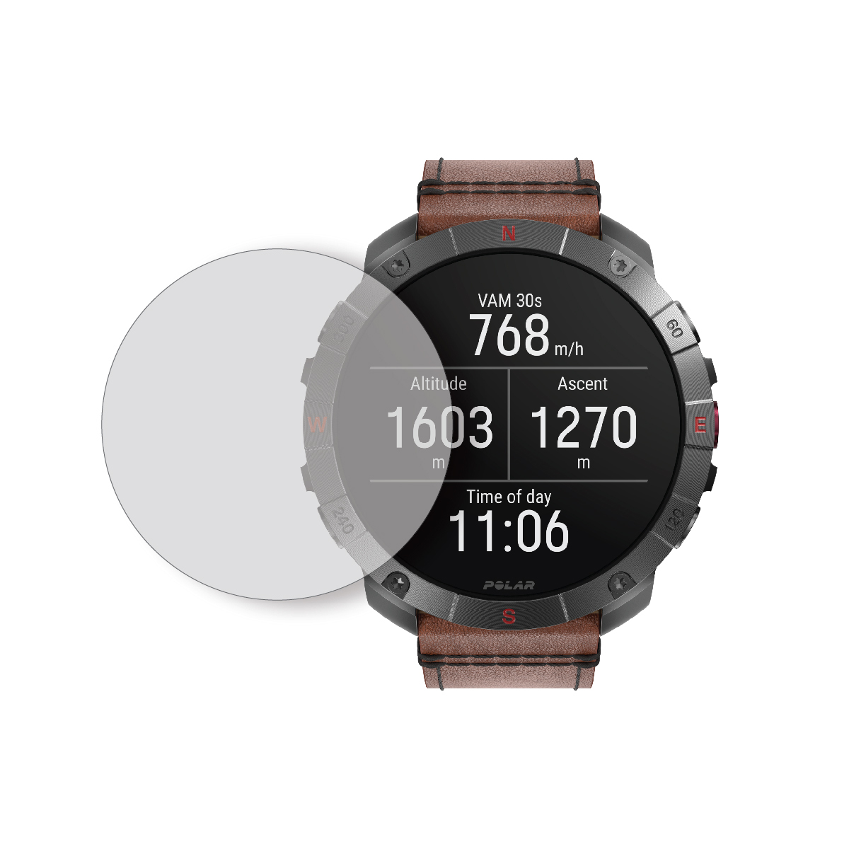 Screen Protector for Polar Grit X2 Pro