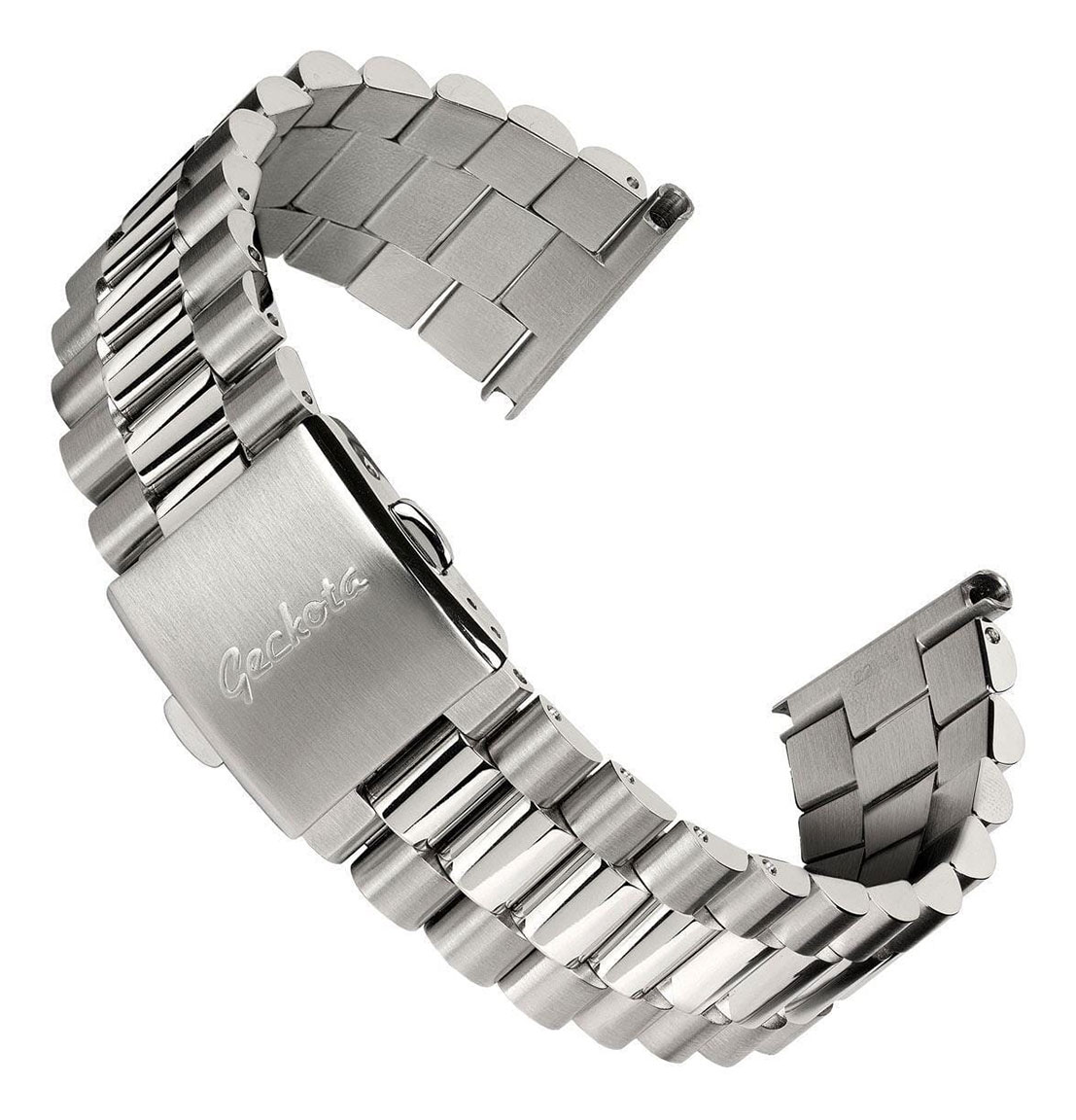 Geckota kirkstead stainless top steel watch strap