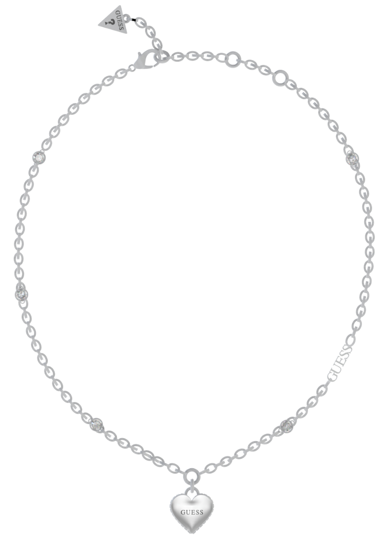 Guess gold heart necklace on sale