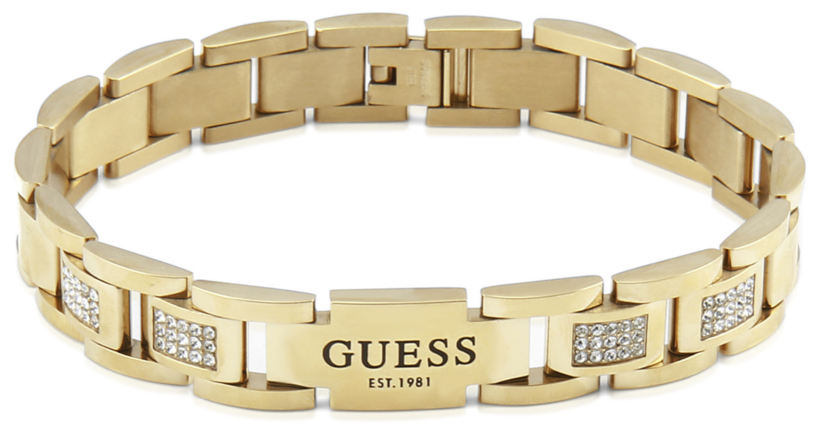 Guess Jewellery Frontier Plate and Crystal Bracelet – Shed Boutique Fashion