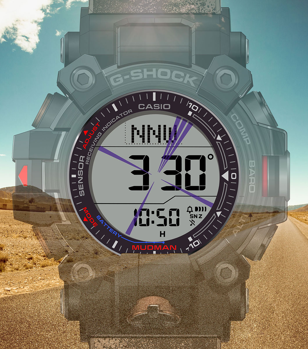 Casio G-Shock Limited Edition Mudman GW-9500TLC-1ER TEAM LAND