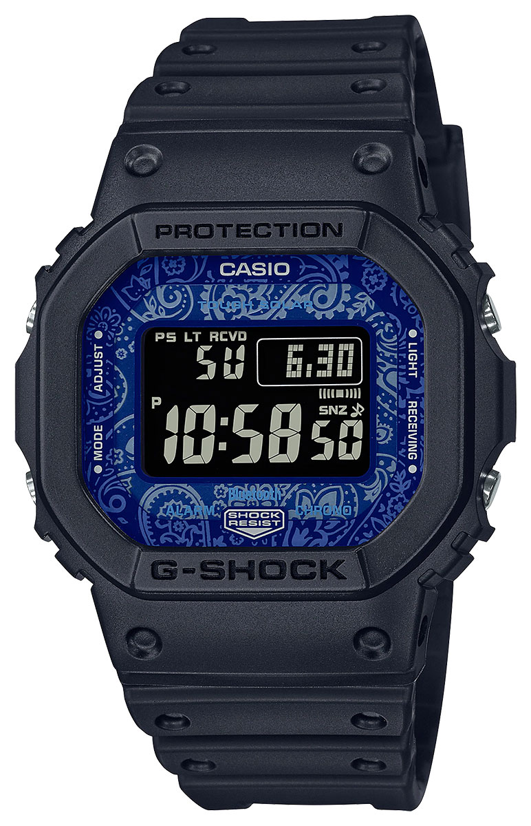 G shock watch sales black and blue