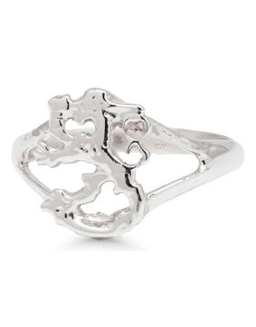 Silver babtism ring H120