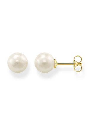 Thomas Sabo earrings pearl gold H1431-430-14