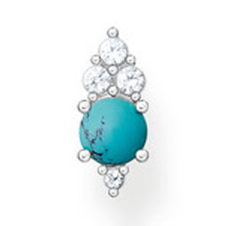 Thomas Sabo earring turquoise stone H2181-405-17