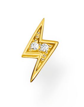 Thomas Sabo Charming Symbols silver Lightning earring H2217-414-14