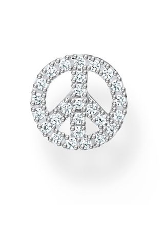 Thomas Sabo Charming Symbols silver Peace earring H2218-051-14
