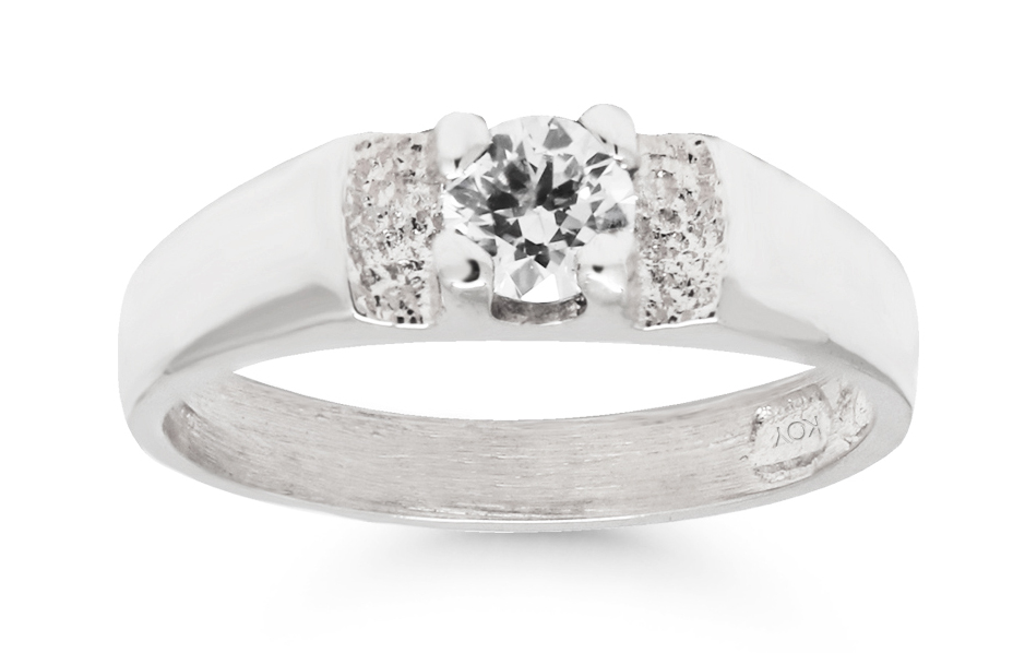 Silver babtism ring H6003Z