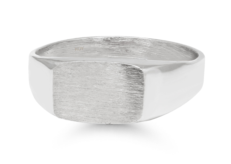 Silver babtism ring H76