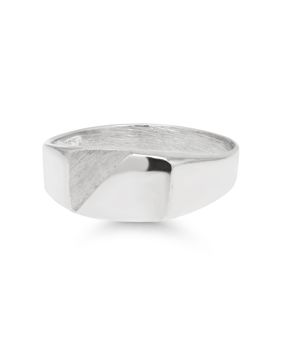 Silver babtism ring H77