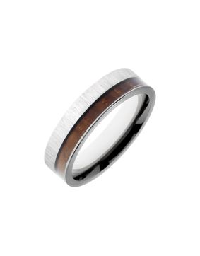 HAVU titanium ring with wood Ranta silver