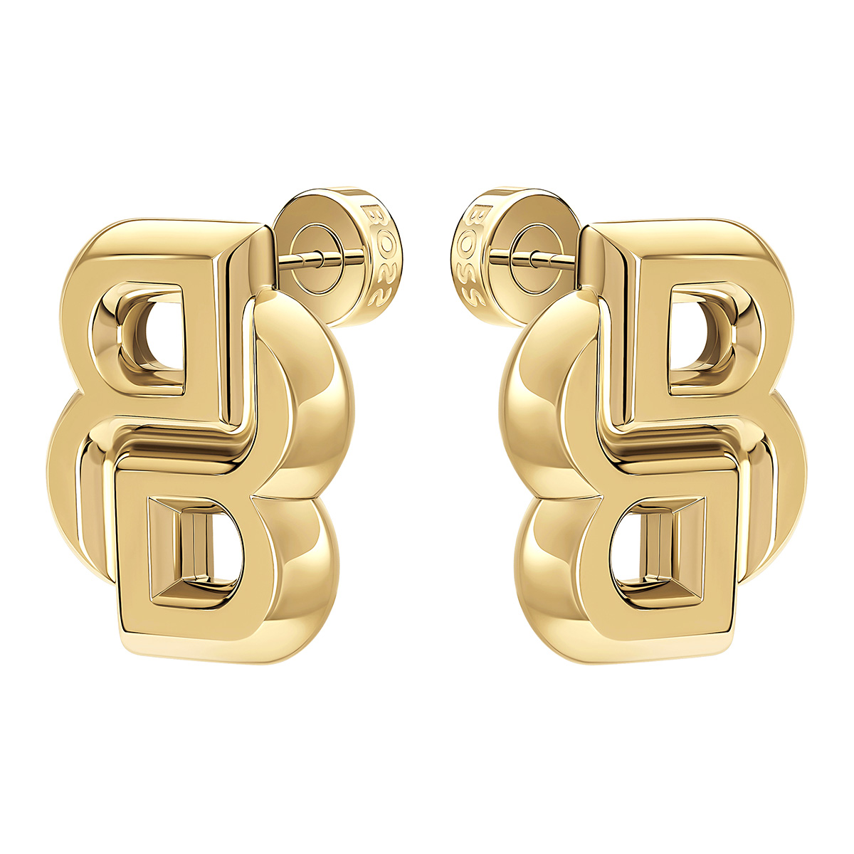 Boss Double B earrings gold-plated 1580856