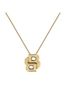 Boss Double B necklace gold-plated 1580857