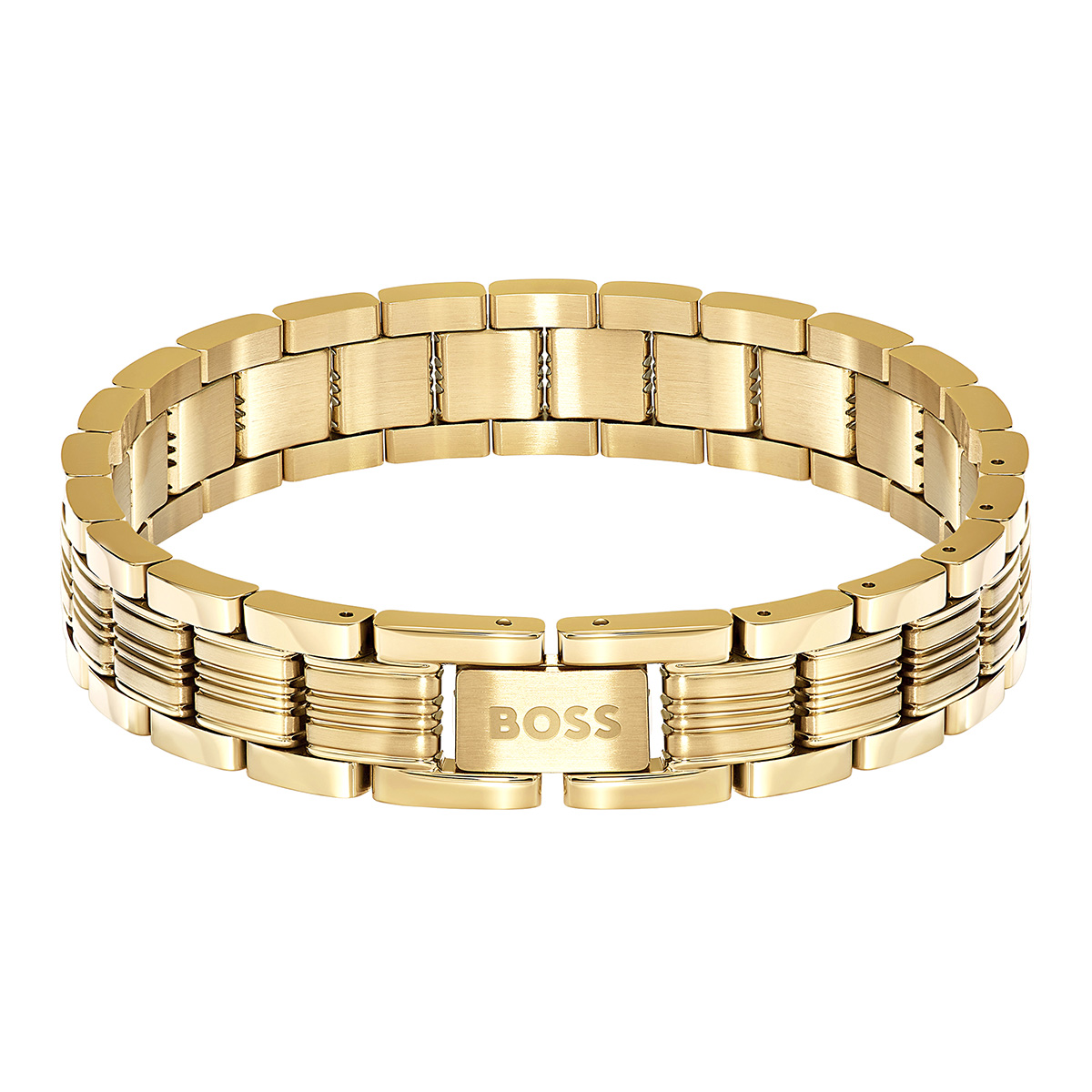 Boss Emblem bracelet gold-plated 1580887