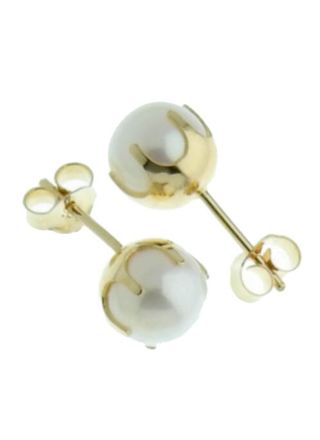 14ct GoldPearl Earrings HE/KR