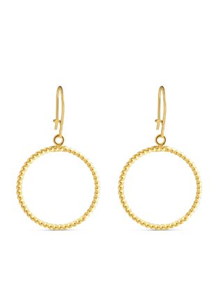 Lempikoru Pearl drop earrings gold plated 5408200000
