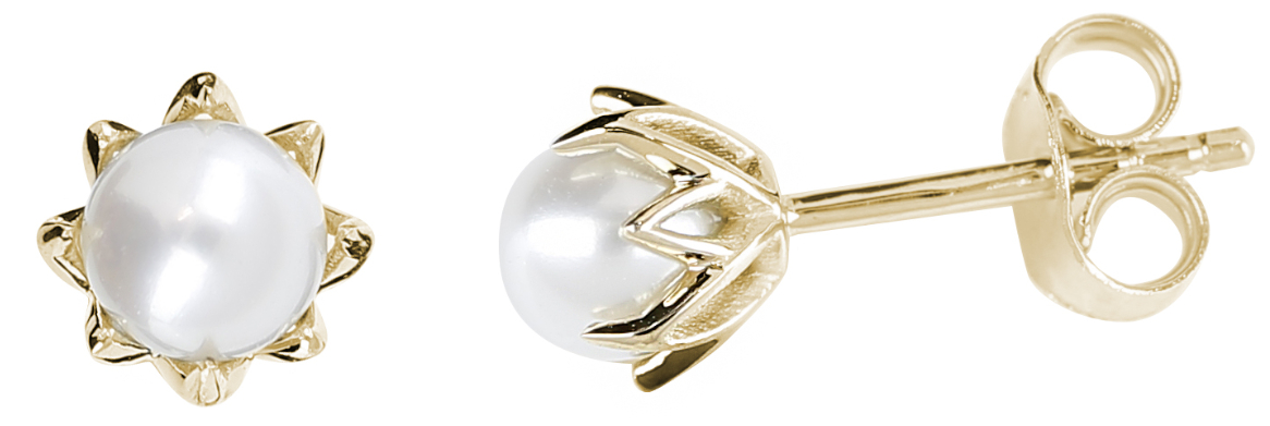 Kohinoor Rosa pearl earrings 133-260-5