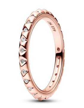 Pandora ME Pyramids 14k Rose gold-plated ring 182800C01