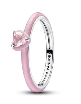 Pandora Moments pink chackra ring 193088C02