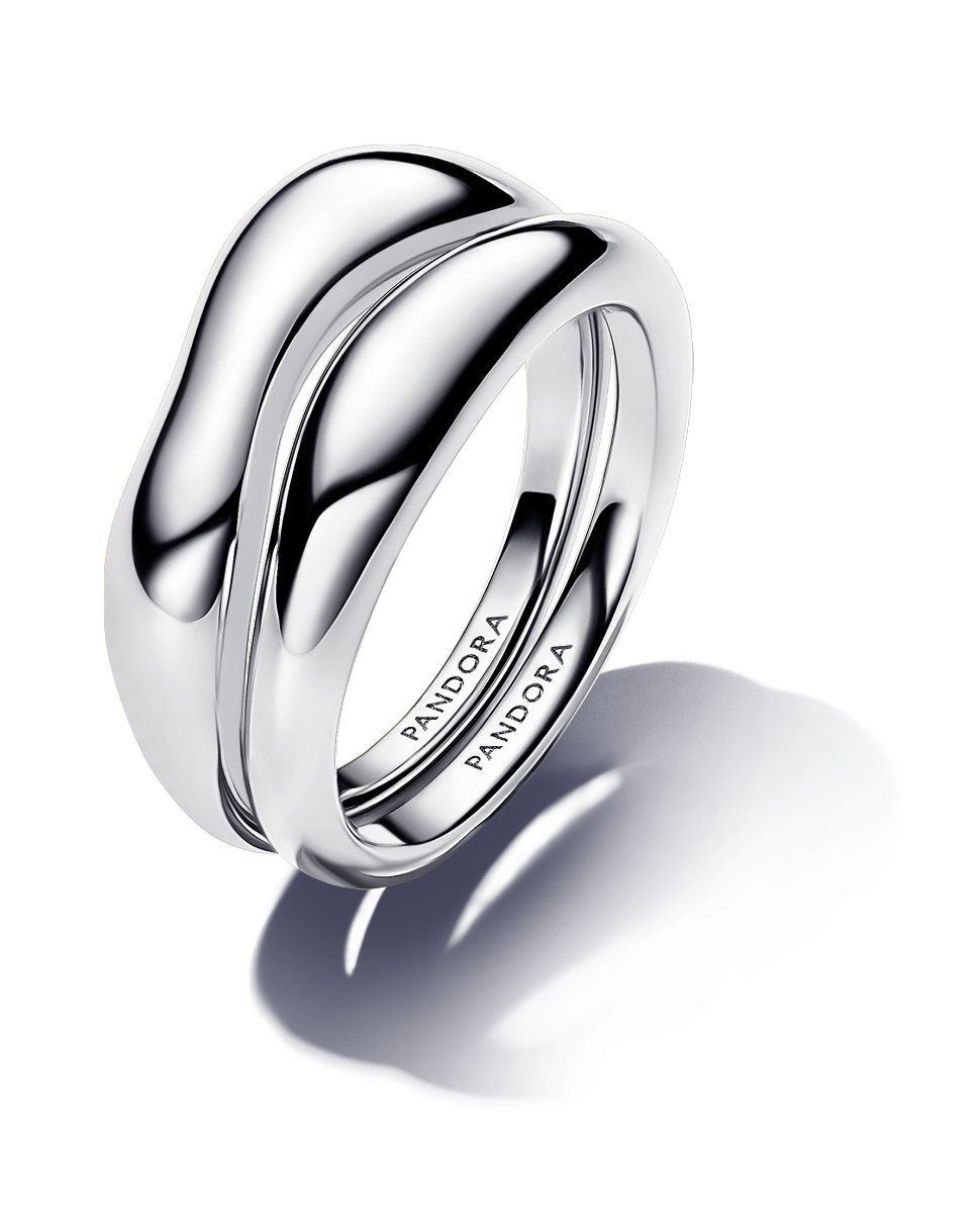 Pandora Essence Organically Shaped Sterling silver silver ring 193264C00