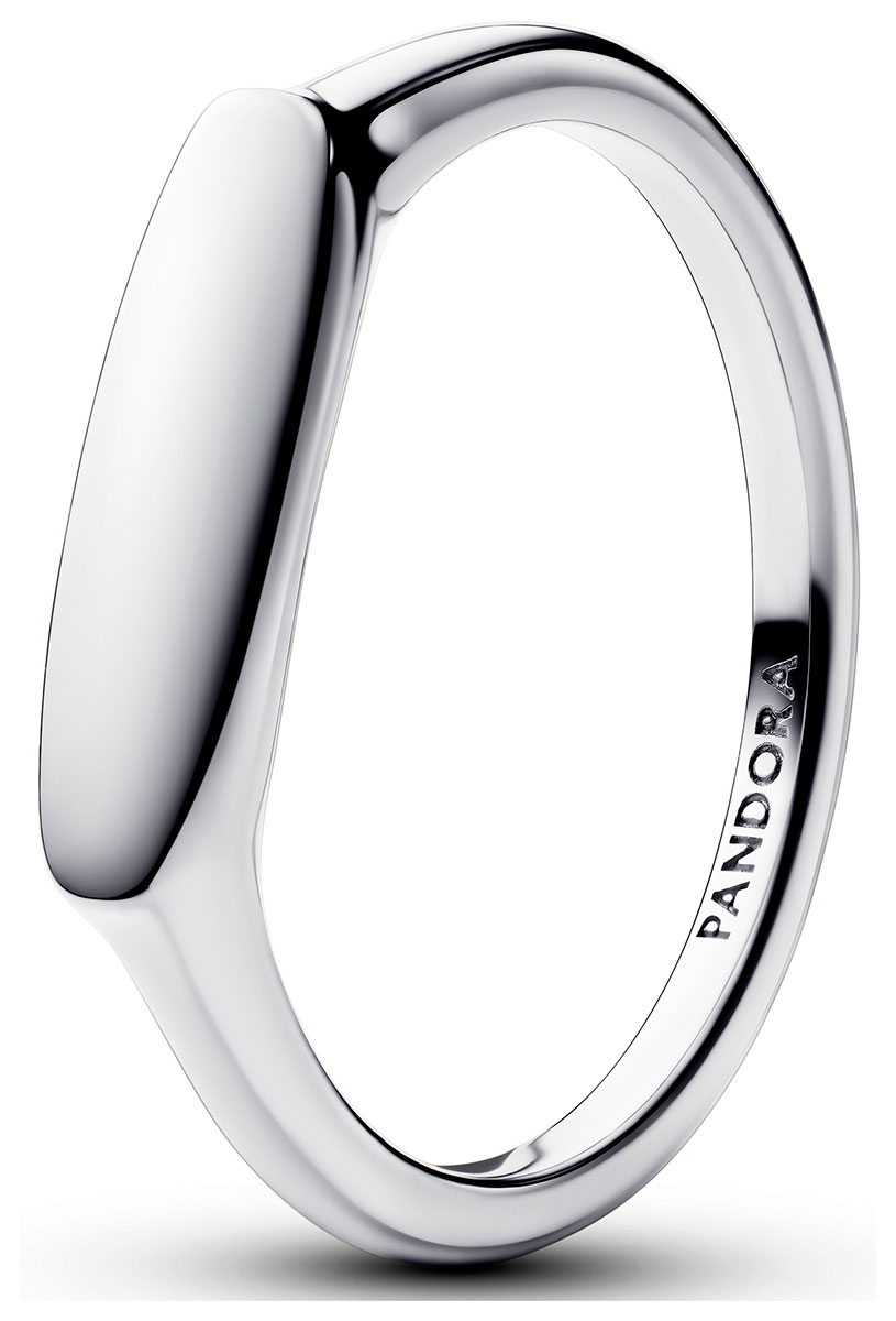 Pandora Moments engravable silver ring 193986C00-56