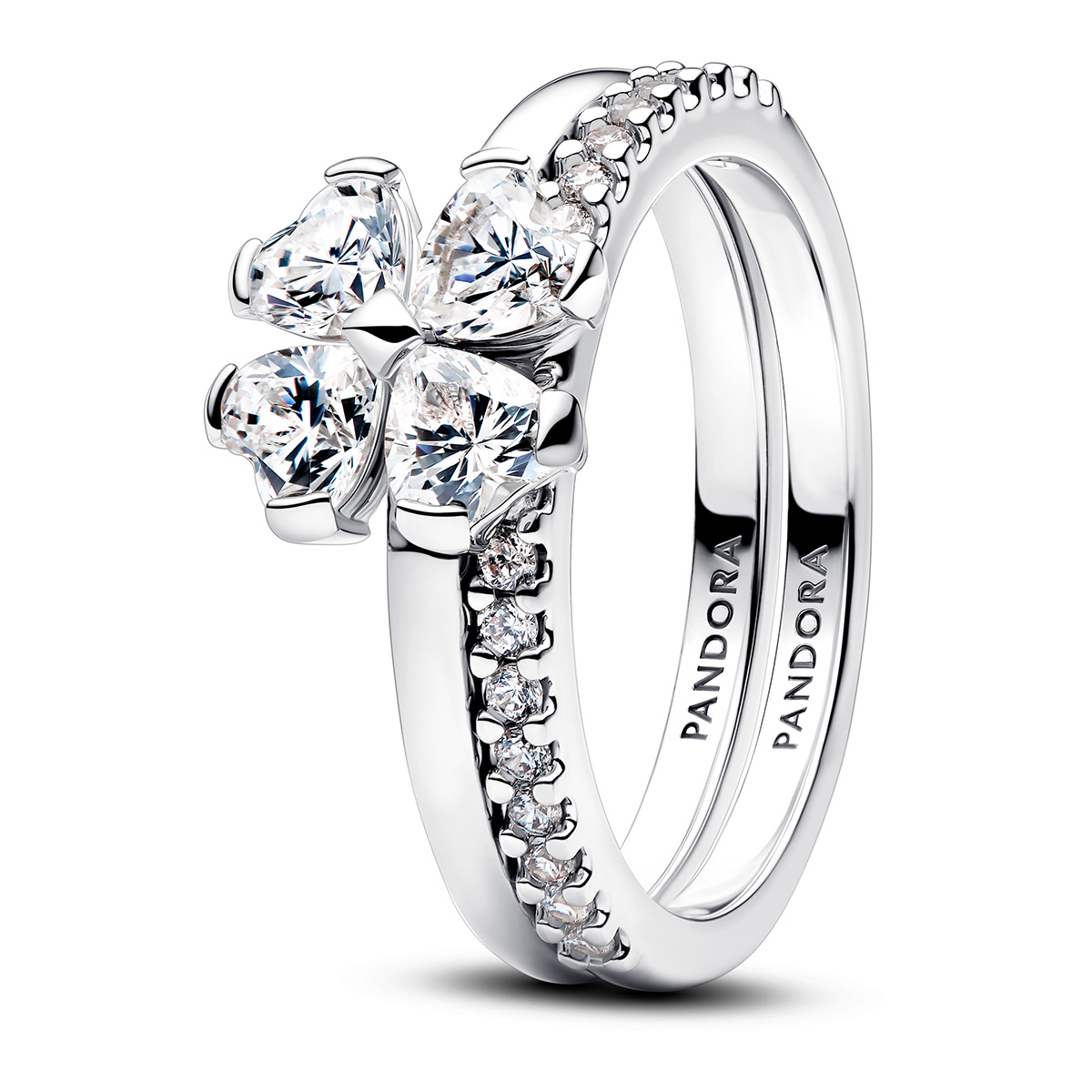 Pandora Timeless detachable ring silver 194507C01-60
