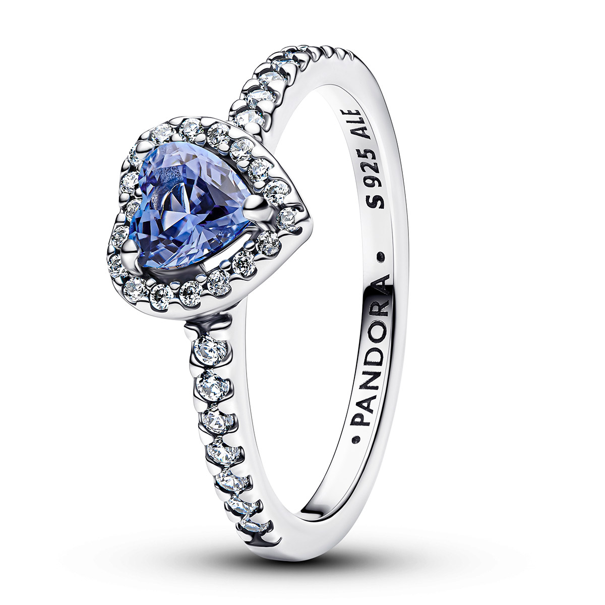 Pandora Timeless Sparkling Heart Silver Ring 198421C05
