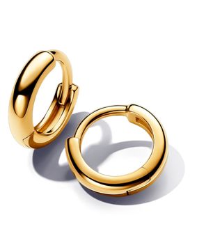 Pandora Essence 14k Gold-plated hoop earrings 263286C00