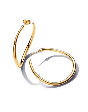 Pandora Essence 14k Gold-plated 42 mm hoops 263299C00